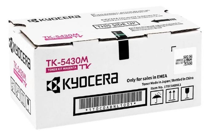

Тонер-картридж Kyocera TK-5430M 1T0C0ABNL1 для ECOSYS PA2100cx, PA2100cwx , MA2100cwfx , MA2100cfx , пурпурный, 1 250 стр, TK-5430M