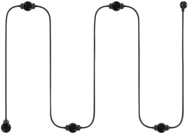 Изображение товара Удлинитель сетевой Buro BU-PDS5.5/B 5 м 5 розеток черный