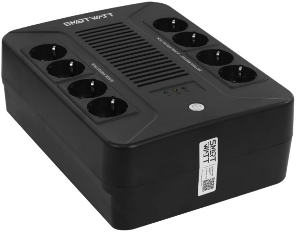 Изображение товара Источник бесперебойного питания SmartWatt UPS SAFE PRO 600 (УЦЕНЕННЫЙ)