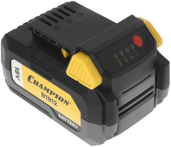 

Аккумулятор CHAMPION B1812 (18В 4Ач Li-ion 0,7кг t хранения от+10°С до+20°С), B1812