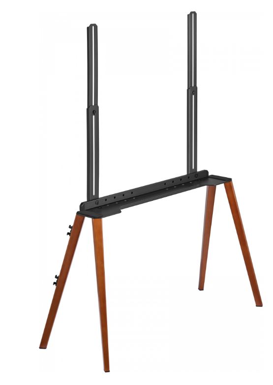 

Подставка Cactus CS-ST3646BKWN для телевизора черный/орех 49"-75" макс.40кг напольный, CS-ST3646BKWN