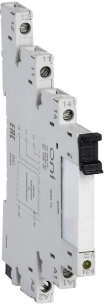 Изображение товара Интерфейсное реле ONI ORK-1-1A-DC24V для автоматизации и управления
