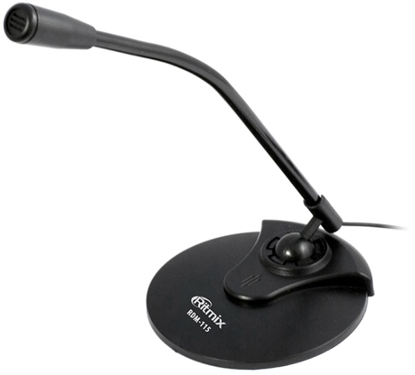 

Микрофон Ritmix RDM-115 настольный, RDM-115