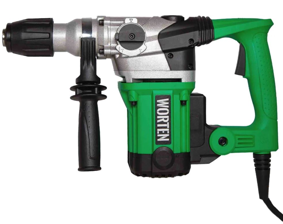 

Перфоратор SDS-max WORTEN КА-90000702 сетевой в кейсе, 1800Вт, КА-90000702