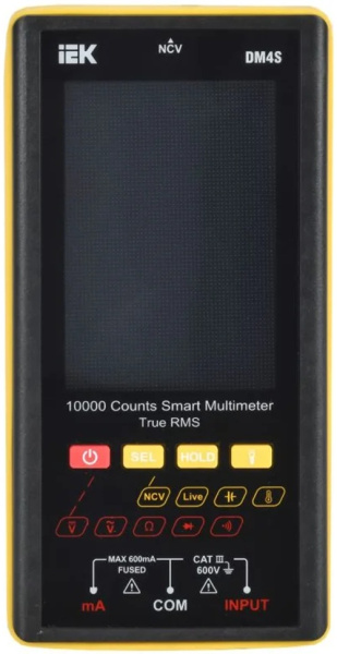Изображение товара Мультиметр IEK ARMA2L 5 цифровой многофункциональный электроизмерительный инструмент