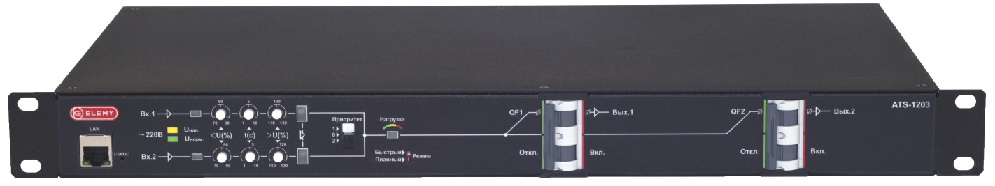 

Автоматический ввод резерва ELEMY ATS-1203/32/S/E/DO электронно-механический, ATS-1203/32/S/E/DO