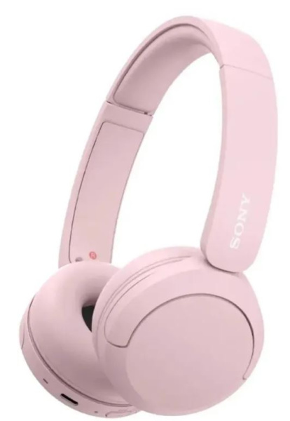 Изображение товара Беспроводные наушники Sony WH-CH520, Bluetooth, Накладные, Розовый, [WH-CH520/PZ]