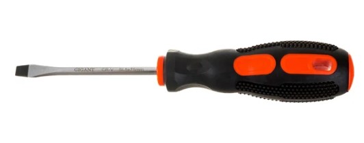 

Отвертка Gigant GS SL575 SL 5x75 с магнитным наконечником, GS SL575