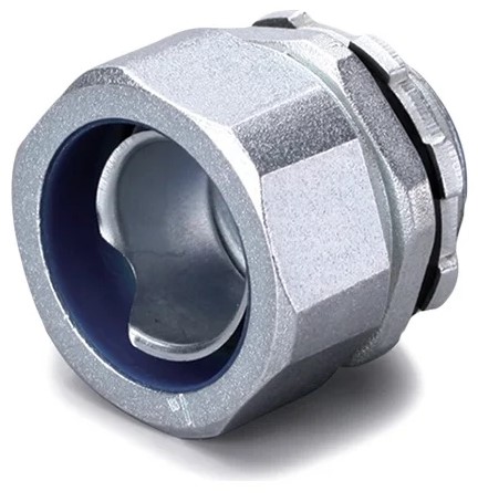 

Муфта Промрукав PR08.3003 вводная для металлорукава ВМ-100 (РКн-100 (4"), гайка под газовый ключ, PR08.3003