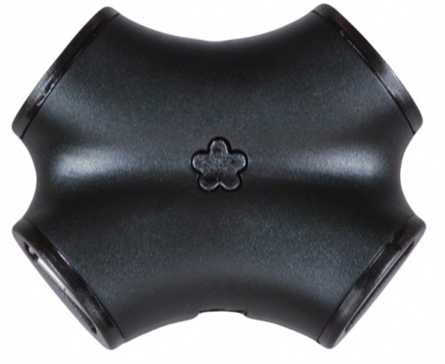 

Концентратор USB 2.0 CBR CH 100 Black black, 4 порта, CH 100 Black