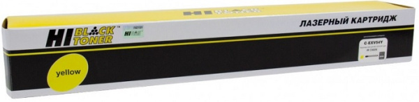 Изображение товара Тонер-картридж Hi-Black C-EXV54Y для Canon iR Series, высокое качество и стабильность