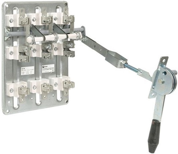 

Разъединитель-предохранитель EKF rps-r-100 РПС-1 100А правый привод без ППН Basic, rps-r-100