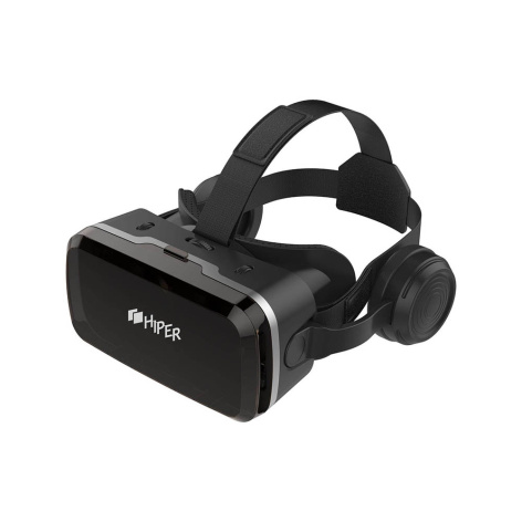Изображение товара Очки виртуальной реальности HIPER VR MAX с наушниками и джойстиком