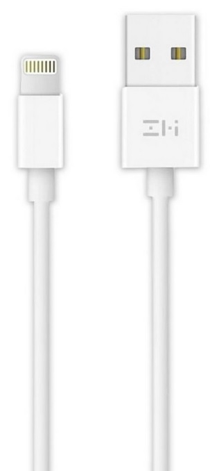 

Кабель ZMI ZMKAL813CCWH USB/Lightning AL813C White 100 см, ZMKAL813CCWH