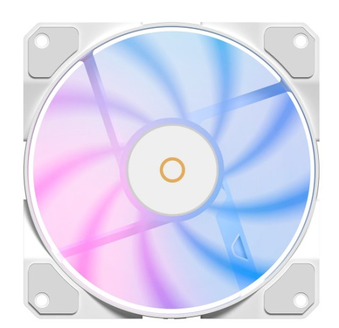 Изображение товара Вентилятор для корпуса Ocypus Beta F12 WH ARGB REVERSE BLADE автоматическая регулировка PWM