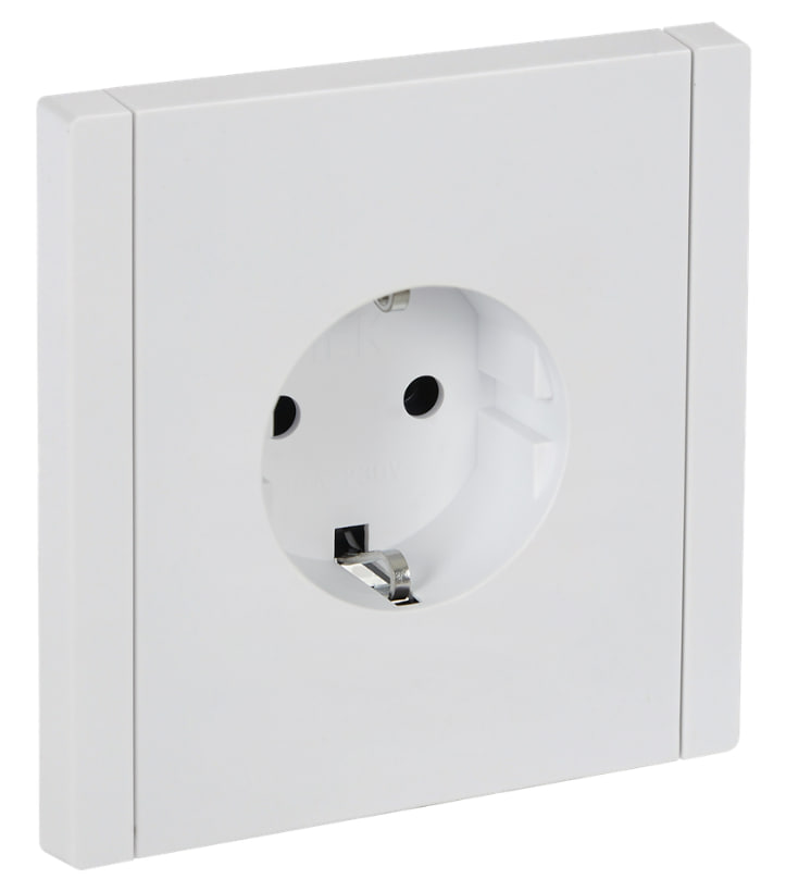 

Розетка с заземлением IEK FP-R11-16-1-K01 FORTE&PIANO без защитных шторок б/к 16А FP214 белый, FP-R11-16-1-K01