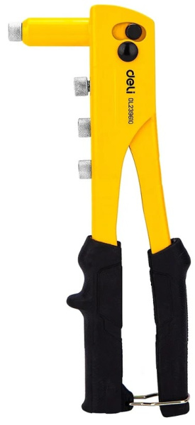 Изображение товара Заклепочник Deli DL236910 для вытяжных заклепок, прочный и эргономичный