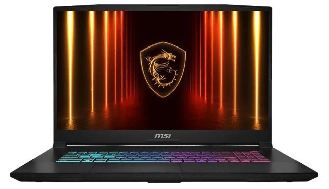 

Ноутбук MSI Katana 17 HX B14WFK-276XRU 9S7-17L791-276 i7-14650HX/32Gb/1TB SSD/RTX5060 8Gb/17.3" IPS QHD/Wi-Fi/BT/Cam/noOS/black, Katana 17 HX B14WFK-276XRU