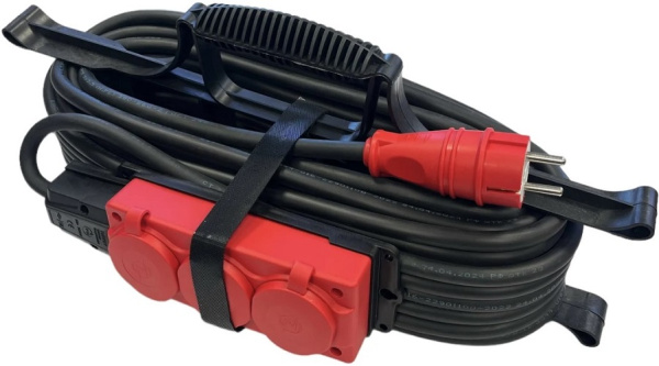 фото Удлинитель силовой iTOK i-CONNECT-COLOR-SUR-PVS-325-3-54-10-RED в Омске