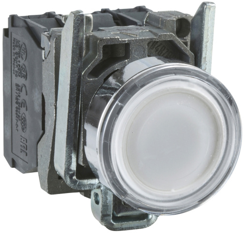 Изображение товара Модульная кнопка Schneider Electric XB4BW31B5 с металлоконструкцией и защитой IP66