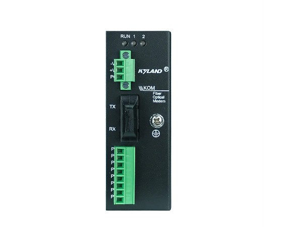 

Конвертер промышленный Kyland KOM200 302110063 1 100Base-FX multi mode fiber port, SC connector, 1310nm, 5km, 1 RS485 serial port, 2 RS232 serial port, KOM200