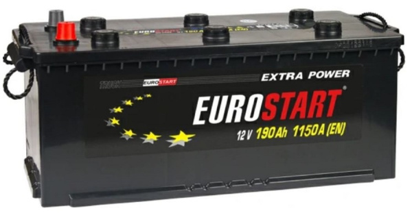 Изображение товара Аккумулятор EUROSTART EUT1904 12 В 190 Ач для автомобилей