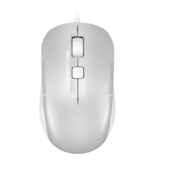 

Мышь A4Tech FM26S USB (ICY WHITE) серебристая/белая, оптическая, 1600dpi, silent, USB, 4but (1971700), FM26S USB (ICY WHITE)