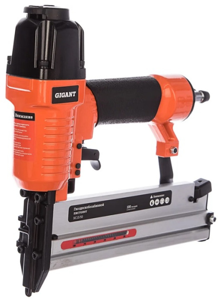 Изображение товара Пистолет гвоздезабивной Gigant NC15/50 для строительно-монтажных работ