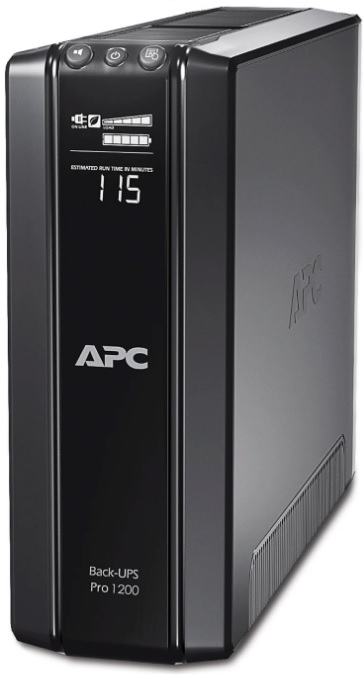 

Источник бесперебойного питания APC BR1200G-GR Power Saving RS, 1200VA/720W, 230V, AVR, 6xEURO (3 Surge & 3 batt.), Data/DSL protrct, 10/100 Base-T, U, BR1200G-GR