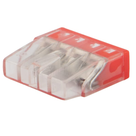 Изображение товара Клемма Rexant 07-3218-20 для медных проводов 4 пар, 24 А