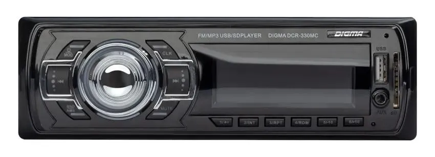

Автомагнитола Digma DCR-330MC 1DIN 4x50Вт, DCR-330MC