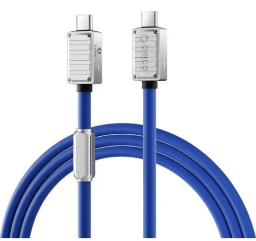 Изображение товара Кабель Orico ORICO-240B1-40-10-BL-BP для зарядки и данных синий