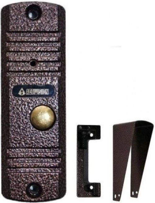 

Вызывная панель Activision AVC-305 (NTSC) медь видео, накладная, 4х проводная, с ИК подветкой до 0,6м, матрица 1/3" козырек и кронштейн в комплекте, AVC-305 (NTSC) медь