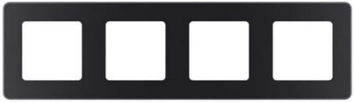 Изображение товара Рамка Legrand Inspiria 673963 для четырех постов вертикальная и горизонтальная установка