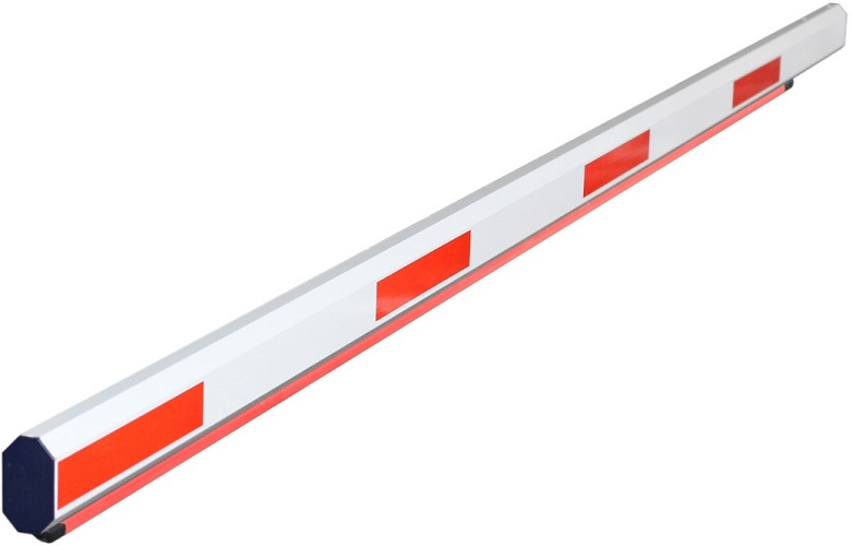 Стрела Smartec ST-RB005LSA с 2-х цветной подсветкой, 5 м, резиновая амортизирующая кромка