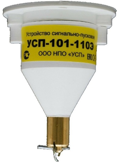 

Датчик УСП УСП-101-110-Э для электрозапуска установок пожаротушения в автономном режиме, Т сраб.=110±3°C, Т среды = -60…+100°C,U-пуск. ≤ 3.5 В, I-пуск, УСП-101-110-Э