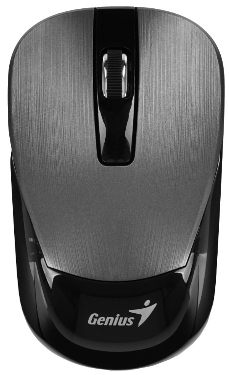

Мышь Wireless Genius NX-7015 31030019400 800, 1200, 1600 DPI, микроприемник USB, 3 кнопки, 2.4 GHz, серый металлик, NX-7015