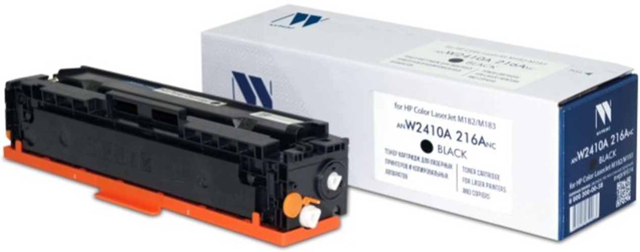 

Картридж NVP NV-W2410A-216ANCBk без чипа, без гарантии, для HP Color LaserJet M182/M183 (1050k), black, NV-W2410A-216ANCBk