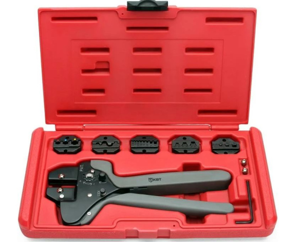 Изображение товара Пресс-клещи КВТ 55922 для обжима соединений высочайшего качества