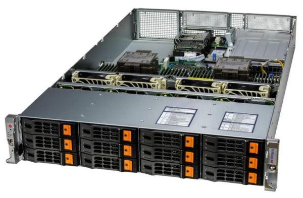 Изображение товара Серверная платформа Supermicro VFG-SYS-621H-TN12R-87 для корпоративных решений
