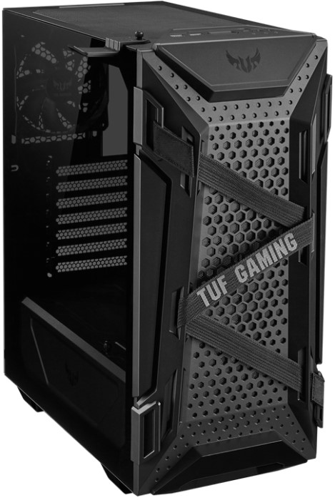 

Корпус ATX ASUS TUF Gaming GT301 90DC0040-B49000 черный, без БП, боковая панель из закаленного стекла, 2*USB 2.0, audio, TUF Gaming GT301