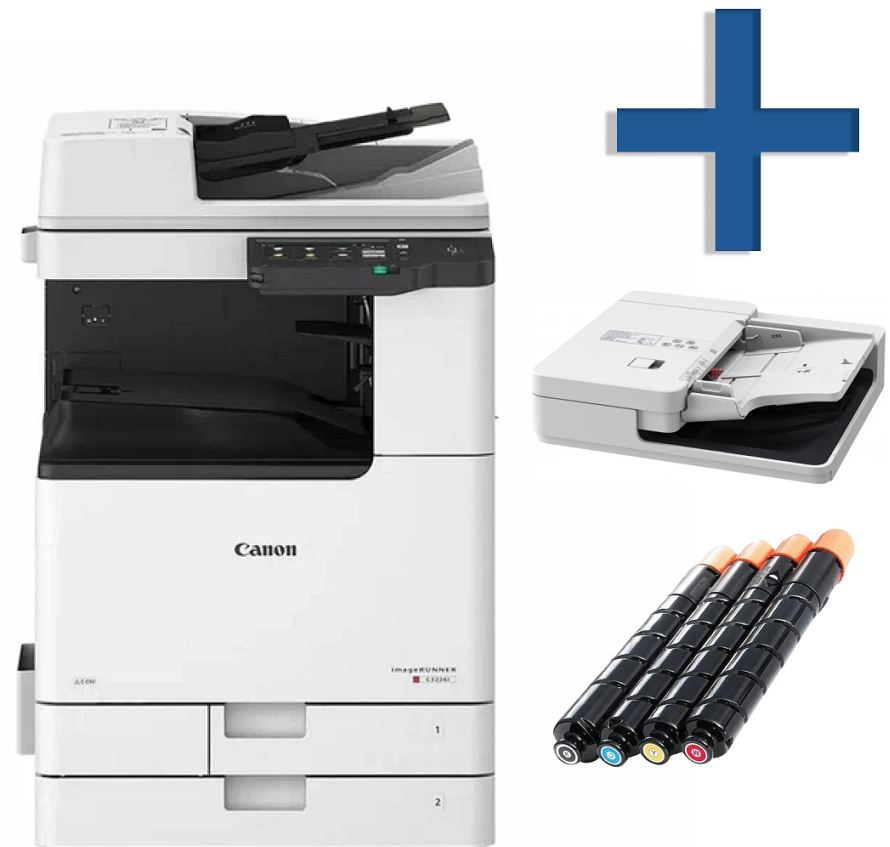 

МФУ лазерное цветное Canon C3922i (5964C005) с автоподатчиком и комплектом картриджей C-EXV64 CMYK, C3922i