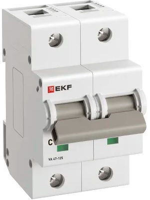 

Автоматический выключатель EKF mcb47125-2-125C 2P 125А (C) 15кА ВА 47-125 PROxima, mcb47125-2-125C