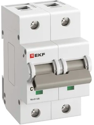 Изображение товара Автоматический выключатель EKF mcb47125-2-125C 125А IP20