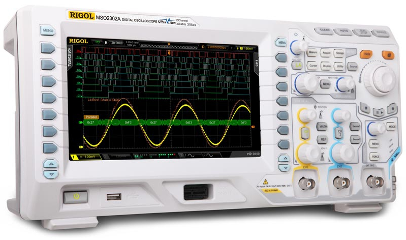 

Осциллограф Rigol MSO2102A-S 100MHz, 2CH, 2GSa/s, 16CH LA, 2CH 25MHz AFG, MSO2102A-S