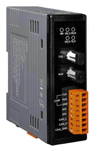 

Преобразователь ICP DAS I-2533 CR CAN/Fiber Converter (RoHS), I-2533 CR