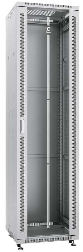 

Шкаф напольный 19", 47U Cabeus SH-05C-47U60/100 600x1000x2277mm (ШхГхВ) передняя стеклянная и задняя сплошная металлическая двери, ручка с замком, цве, SH-05C-47U60/100