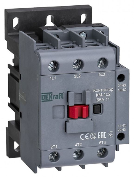 Изображение товара Контактор DEKraft 22327DEK для промышленного и бытового использования