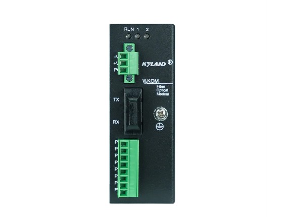 

Конвертер промышленный Kyland KOM200 302110007 1 100Base-FX single mode fiber port, FC connector, 1310nm, 40km, 1 RS232 serial port, 1 RS422 serial po, KOM200