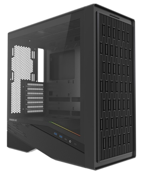 Изображение товара Корпус ATX Powercase CJ235IB-F0 для сборки ПК с хорошей вентиляцией